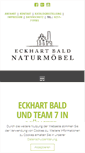 Mobile Screenshot of e-bald.de